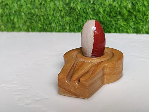 Image of Original /Natural Ardhanareshwar Narmadeshwar Shivling for Home Puja