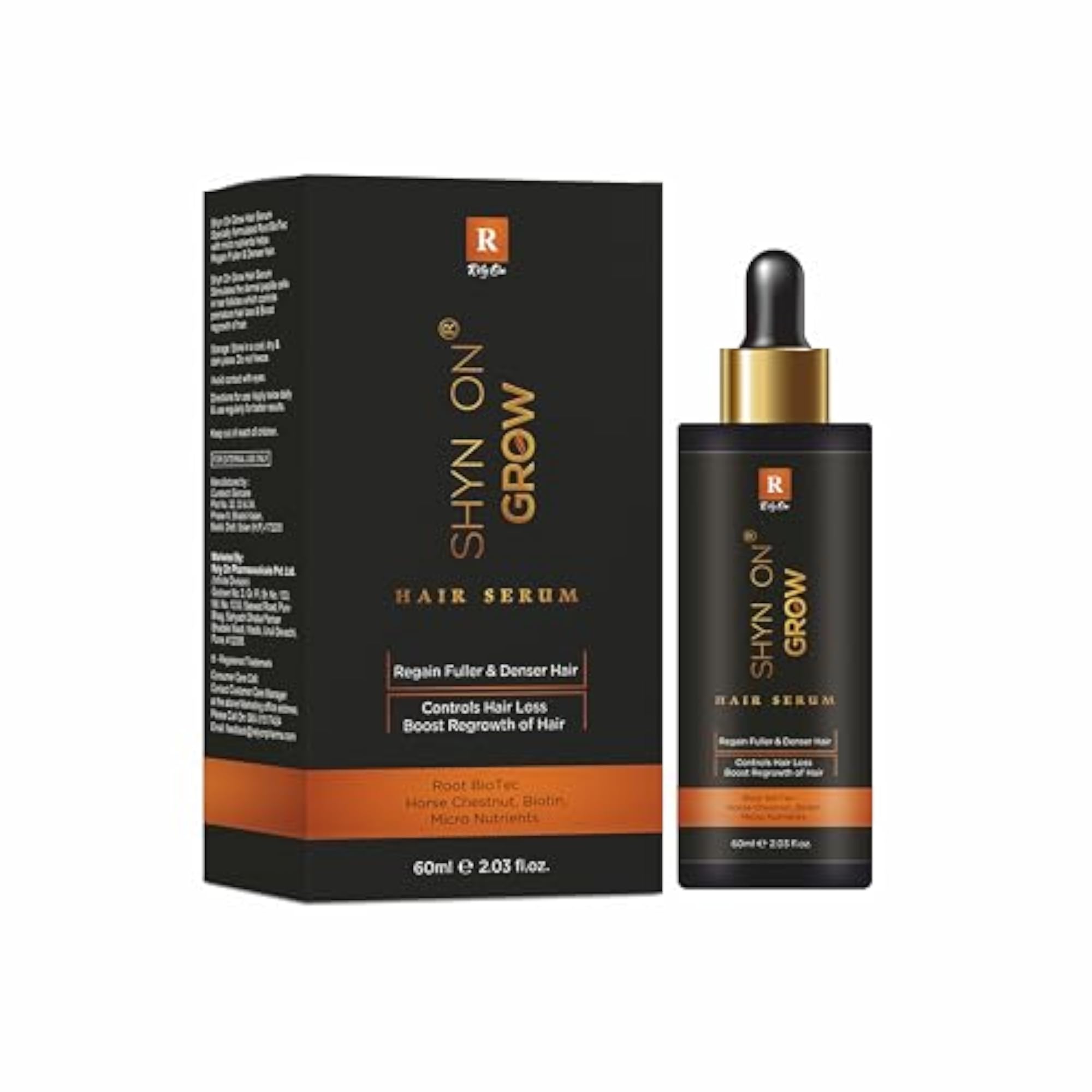 Shyn On Hair Growth Serum with Biotin, 60ml