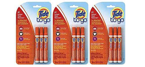 Tide to Go instantane Detachant Liquide Pen, Compteur de 3 (3 Paquets)
