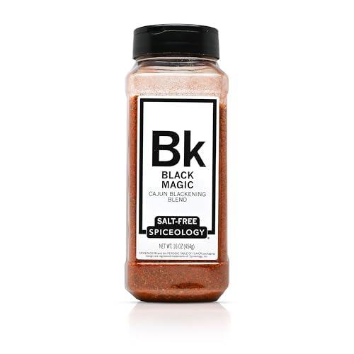 Spiceology – Black Magic Salt-Free Cajun Blackening...