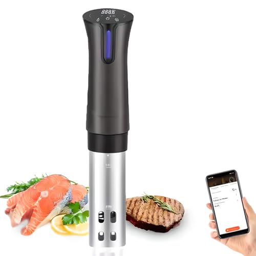Máquina De Cocción A Baja Temperatura De Cocina 1100w, Control De Temperatura Preciso De 25-92.5 ℃, Para Cocina, Restaurante