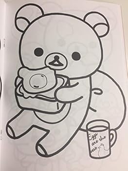 Toyo Rilakkuma Coloring Book Japan Import Amazon Ae Arts Crafts