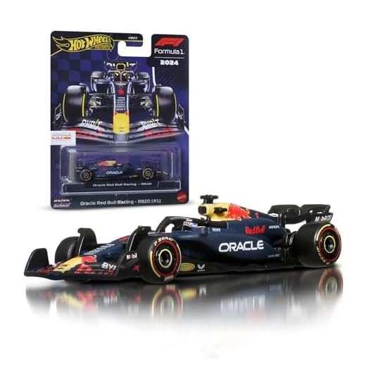 Hot Wheels Premium - Formula 1 Auto da Corsa, modellino Die-Cast in Scala 1:64 da Collezione, con Pneumatici Real Riders, carrozzeria e Telaio in Metallo, Giocattolo per Fan e Collezionisti, JBM12