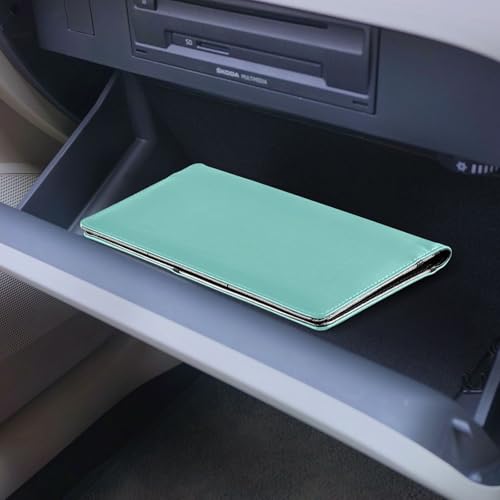 Organizador de Documentos de Cuero Slim miniatura 6