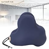 Rjrjc Podróżna poduszka pod kark, ergonomiczne podparcie 360 stopni, redukcja hałasu, lekka, 20 x 20 x 24 cm, do samolotu, samochodu, pociągu, biura, spania w domu