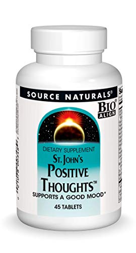 Source Naturals St. John's Positive Thoughts - Supports A Good Mood - 45 Tablets