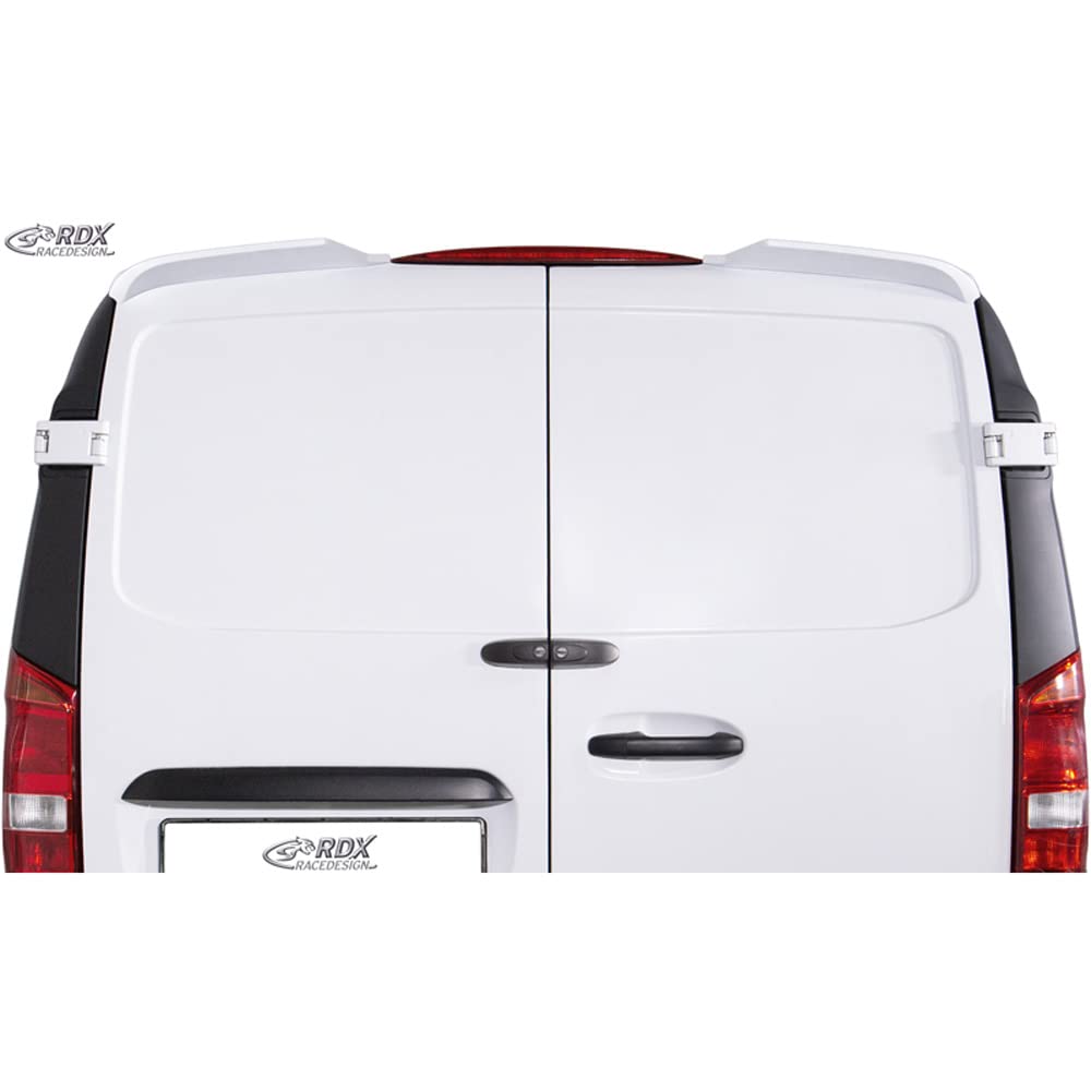 RDX Racedesign Alerón de Techo Compatible con Mercedes Vito W447 2014- (con 2 Puertas traseras) (Pur-IHS)