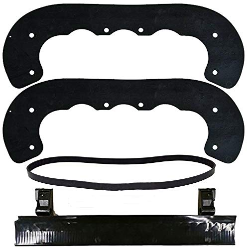 One New Snow Blower Paddle, Scraper Bar & Belt Set Fits Lawnboy, Fits Toro 210 221 221Q 421Q 621Q 38587 38589 38581 38582 385, 3650E 3650 Snowthrower Replacement Paddles Spacers, 621E, 621QZR