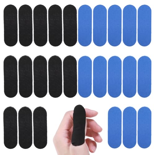 Dimeho Bowling Daumen Tape, 80 Stück Bowling Tape für Finger Bowling Finger Tape Set Bowling Finger Griff Einlage Tape Bowling Zubehör für Männer und Frauen (Schwarz)