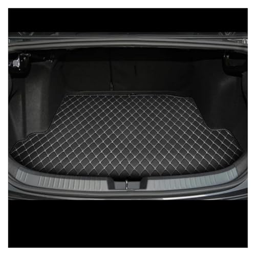 Tapis Coffre Voiture en Cuir Imperméable Antidérapant pour Jetta A7 2019-2024