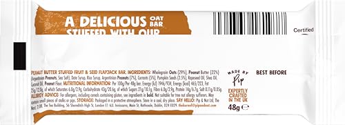 Pip & Nut Peanut Butter Stuffed Oat Bar Variety Pack 15 x 48g - Image 6