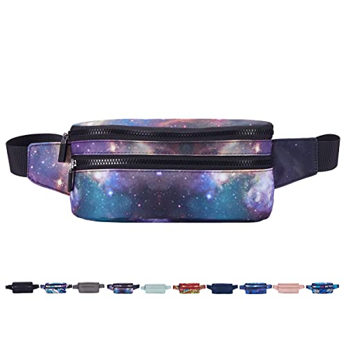 Image of Goothdurs Fanny Pack for Women Men Fashion Waist Bag Waterproof Hip Bum Bag with Adjustable Belt for Running Travel Hiking Cycling Money