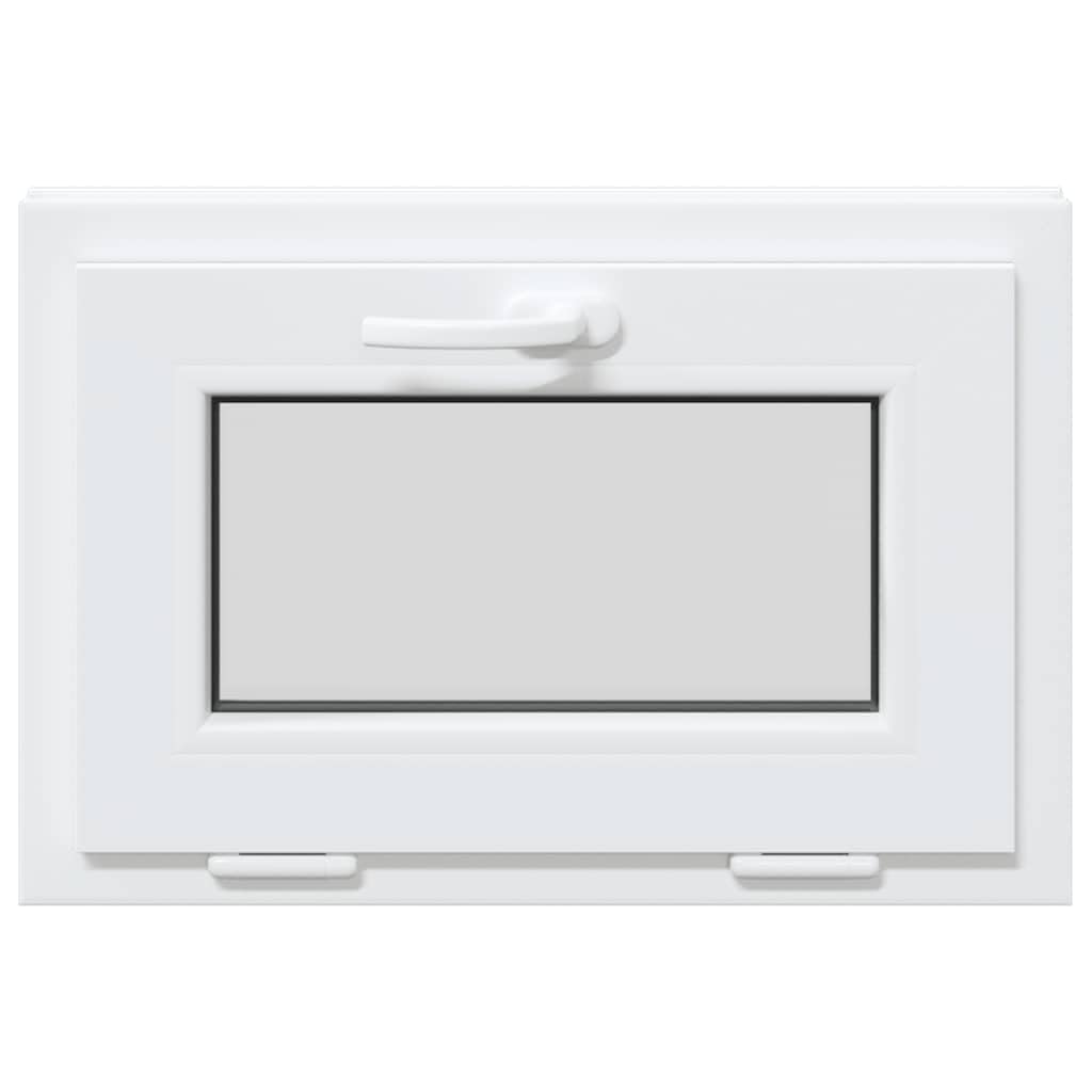 vidaXL Ventana de sótano RISOR 60x40 cm oscilobatiente 2 Cristales, Ventana de Salida, Ventana de tolva, Ventana en el sótano, Pozo de Ventana
