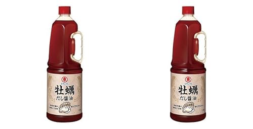 ヒガシマル醤油 牡蠣だし醤油 1.8L×2本 常温(まとめ買い) (Vandroロゴ付包装・INDEXBOX)