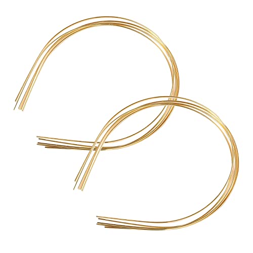 LOVIVER 10Pcs 1.5 Millimetri di Metallo Filo