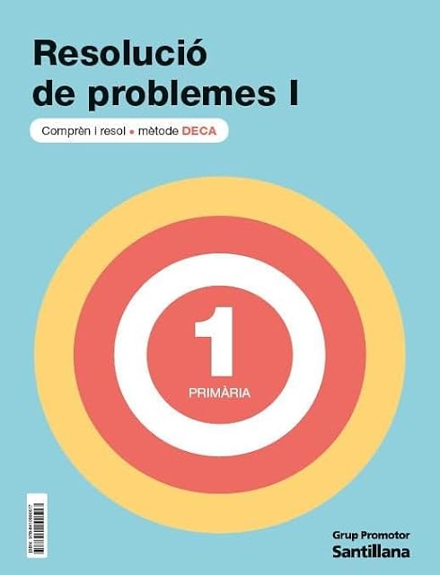 Portada de Resolucio de Problemes i 1º Primaria