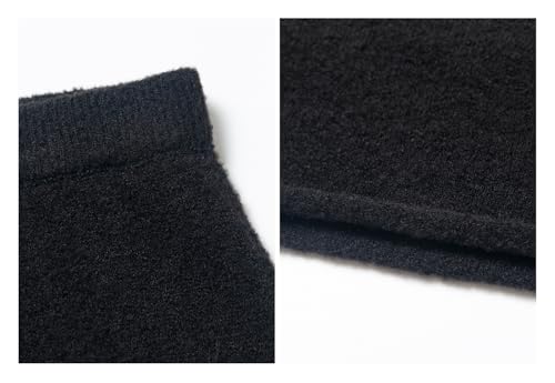 Women’s Autumn Casual Midi Skirt, High-Waisted A-Line Cotton Long Skirt4