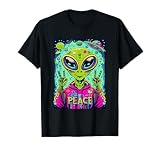Retro Alien Lover UFO Abduction Team Alien T-Shirt