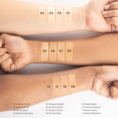 Image of PAC Spotlight Liquid Foundation 01 Coconut Cloud | Full Coverage Longlasting Waterproof Formula