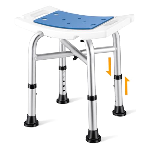 Adjustable Cross-Brace Shower Chair