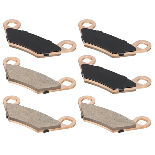 Front/Rear Sintered Brake Pads Compatible With Sportsman 300/400/450/500/550/570/800/850/ETX Scrambler 850 Outlaw Predator 500 Hawkeye Farmhand 450