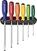 PB Swiss Tools PB 8240 RB Slotted rainbow driver set