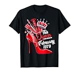 Photo Gallery questa regina è nata nel febbraio 1979 febbraio compleanno donne maglietta Photo Gallery questa regina è nata nel febbraio 1979 febbraio compleanno donne maglietta