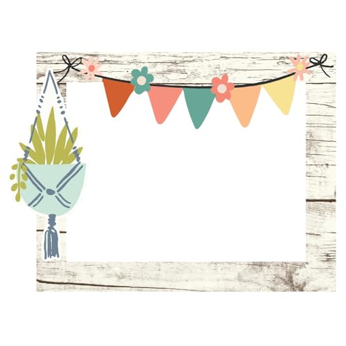 Cadres en chipboard Boho Sunshine aux finitions soignées pour création de luxe - 8