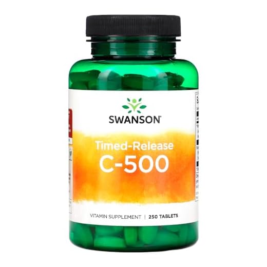 Vitamina C-500 Swanson Rose Hips 250 Tablets Importado
