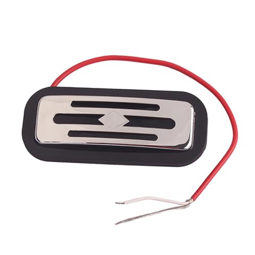 Micro Humbucker pour Guitare Basse YARNOW - Cadre Noir Forme Pain