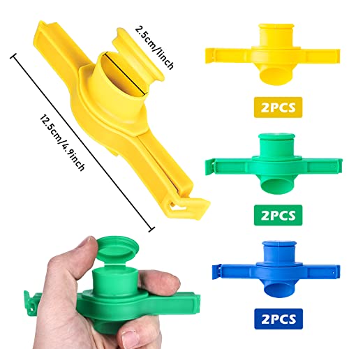 Vegena Set di 14 clip di chiusura con spalla, clip...