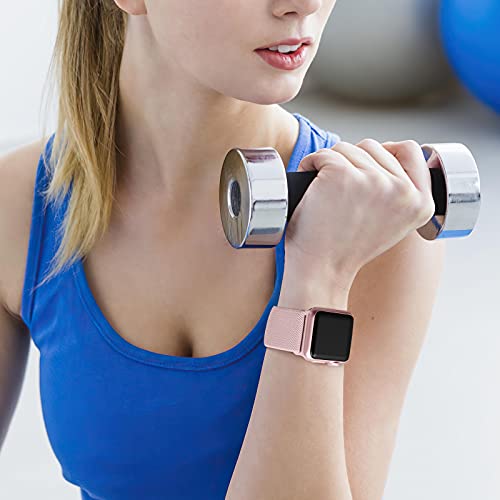 Image of DaQin 3 Pack Stretchy Solo Loop Compatible with Apple Watch Bands Men Women