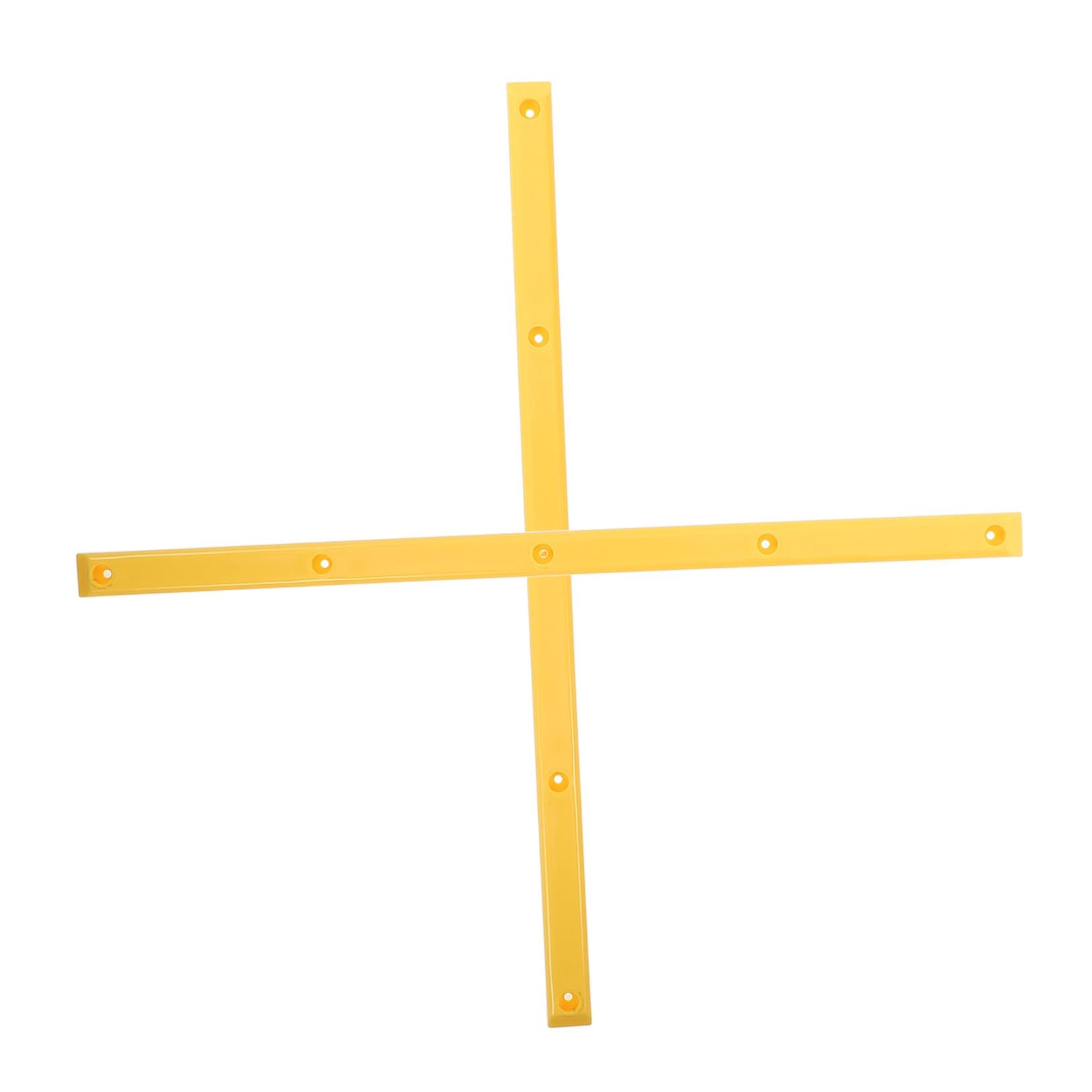 Sosoport Bande De Pare-Chocs Os De Côte De Planche À roulettes Remplaçable Rail D'os De Côte Accessoires De Skateboard Grind Rails pour Planches À roulettes Plastique Jaune