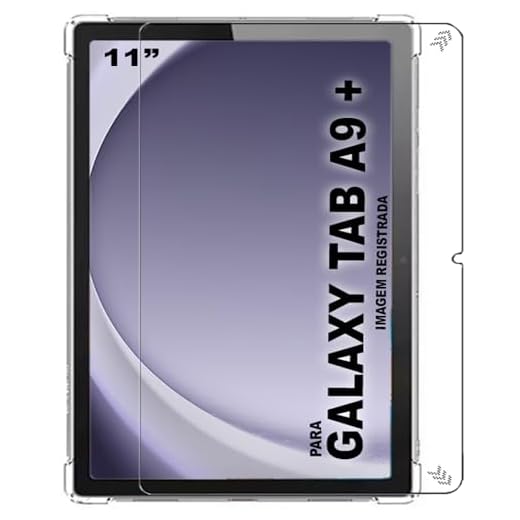 Capa Capinha Case para Tablet Samsung Galaxy Tab A9 + Pelicula Enterprise Edition SM-X216 SM-X210 11 Polegadas (2023) - Alamo