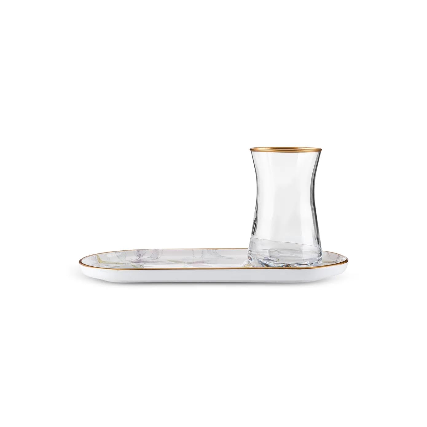 Coffret verres à thé turcs KARACA Madeira idéal pour offrir ou recevoir vos invités avec style