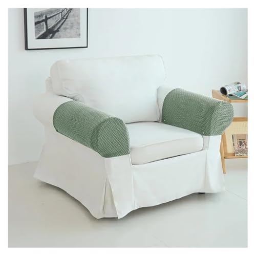 Housse d'accoudoir souple jacquard multicolore pour protéger et rénover les canapés - 8