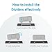 Unitek Adjustable Universal Multi Device Organizer Dock Stand Holder Compatible for iPhone, iPad, Kindle, Fire Tablet, Samsung Galaxy, Google Nexus, Pixel, All Electronic Devices-No Charging Port