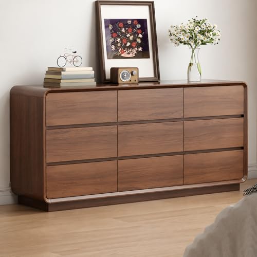 Streem Furniture Solid Wooden Sideboard Cabinet for Living Room, ...