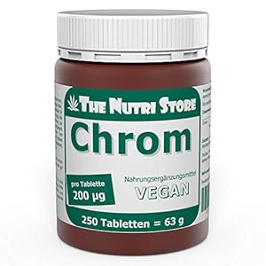 The Nutri Store Chrom 200 Tabletten Vegan