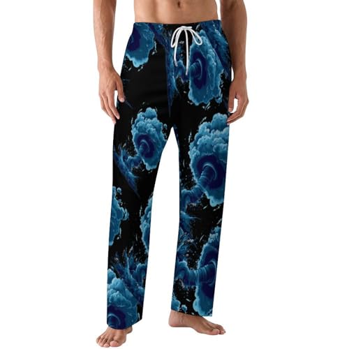 Storm Tornado Hurricane Mens Pajama Pants Print Lounge Pant PJ Bottoms Sleepwear Loungewear