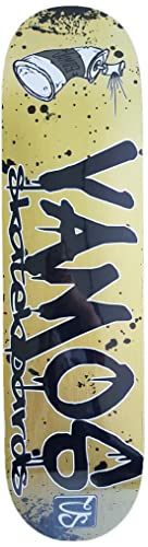 Vamos Skateboards - OG Gold 8.00" Skateboard Deck inkl. Griptape | 7-Ply Canadian Maple | 8,00 Deck Cover