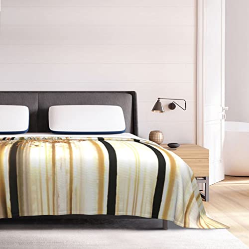 Couverture de climatisation réversible et plaid de lit doux imprimé - 8