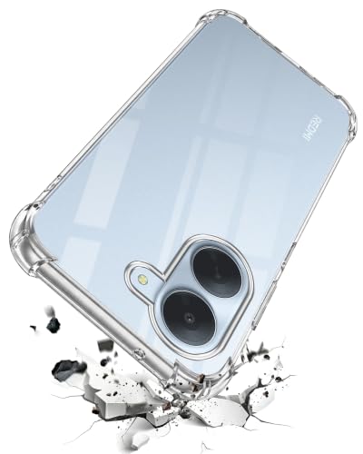 Image of Jkobi Shockproof Crystal-Clear Back Cover for Redmi A7 4G (Anti Yellow Case | Drop & Camera Protection | Hard Polycarbonate)