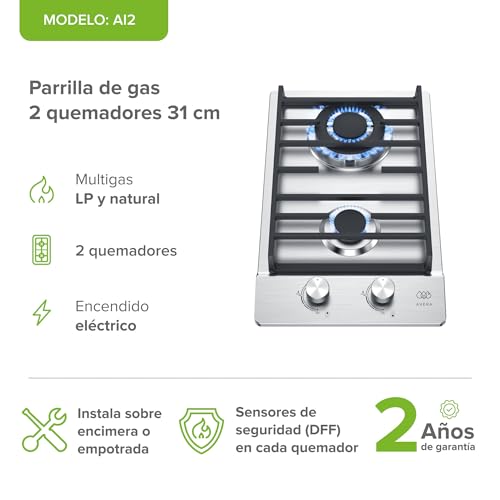 Parrilla a Gas 2 Quemadores 3 Imagen adicional