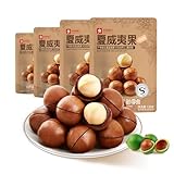BESTORE Premium Whole Macadamia Nut 4 Pack in Shell Hawaiian Creamy Flavor and Nut Openers Healthy Protein Food Snack 16.93 Oz