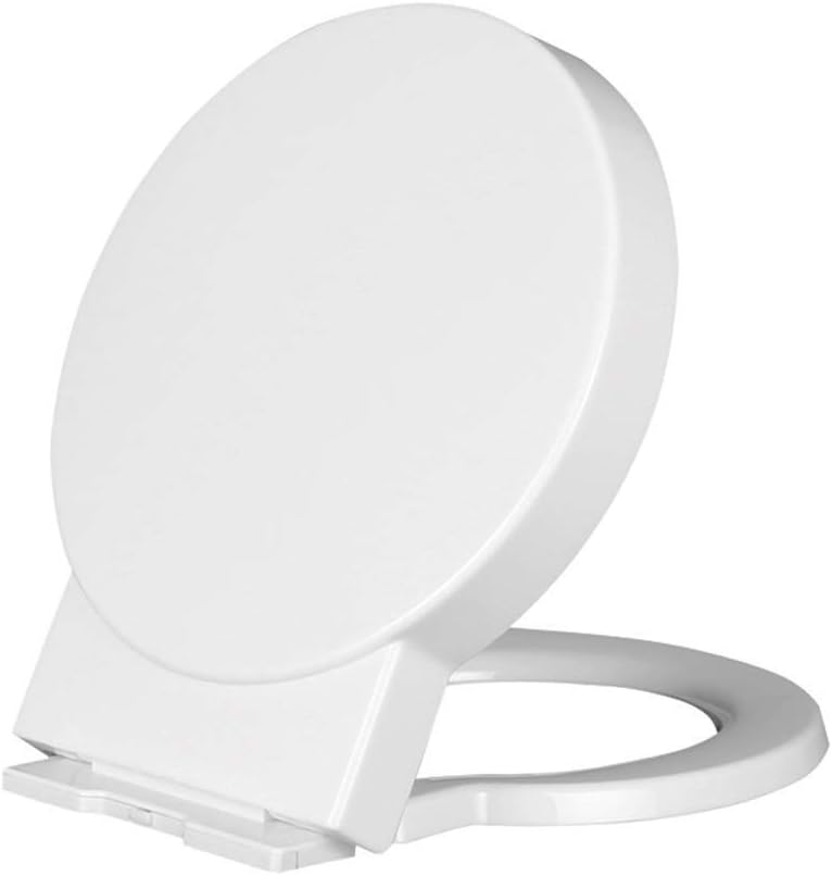 Thickened Toilet Seat Vintage Round O-shaped Cover Descending Universal Household