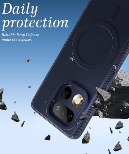 Image of WOW IMAGINE Back Case Cover for Realme 16 5G | Soft Matte Silicone Case| Slim Fit & Shockproof | Camera Protection Bumper Cover (Blue)