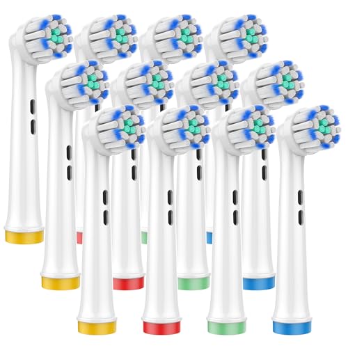 0.01mm Bristle Tips Replacement Heads for Sensitive Gums, for Oral-B