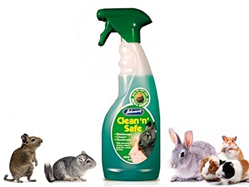 Johnson's Small Pet Clean N Safe Disinfectant Deodorizer Kills Bacteria Viruses 500ml bottle