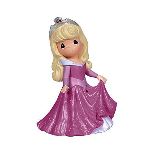Precious Moments Girl As Princess Aurora - Rotating Musical Figurine